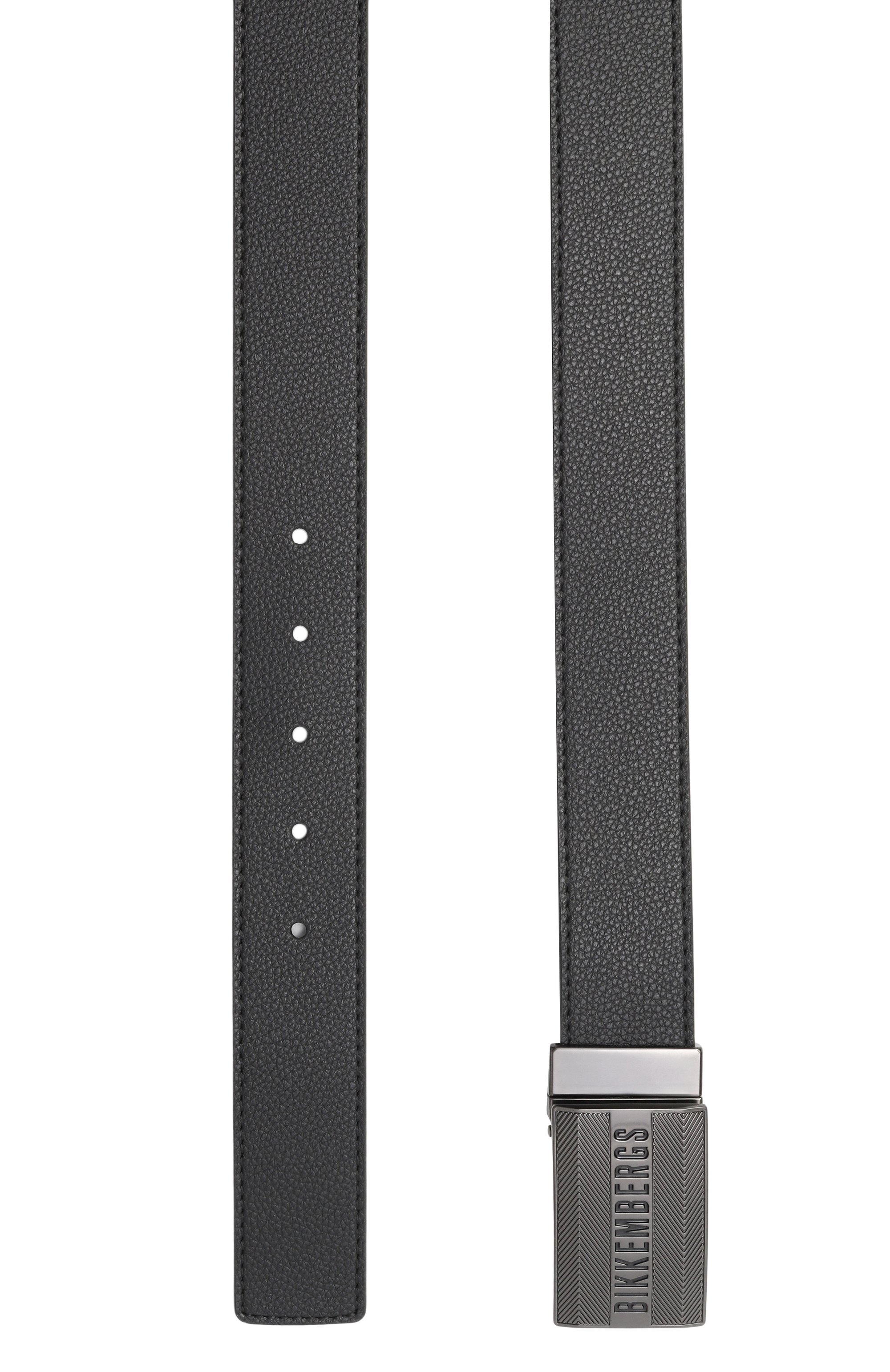 Кожаный ремень DIRK BIKKEMBERGS черного цвета по цене 11450 руб., арт. BKCU01220M110, фото 3 Кожаный ремень DIRK BIKKEMBERGS, арт. BKCU01220M110, фото 3