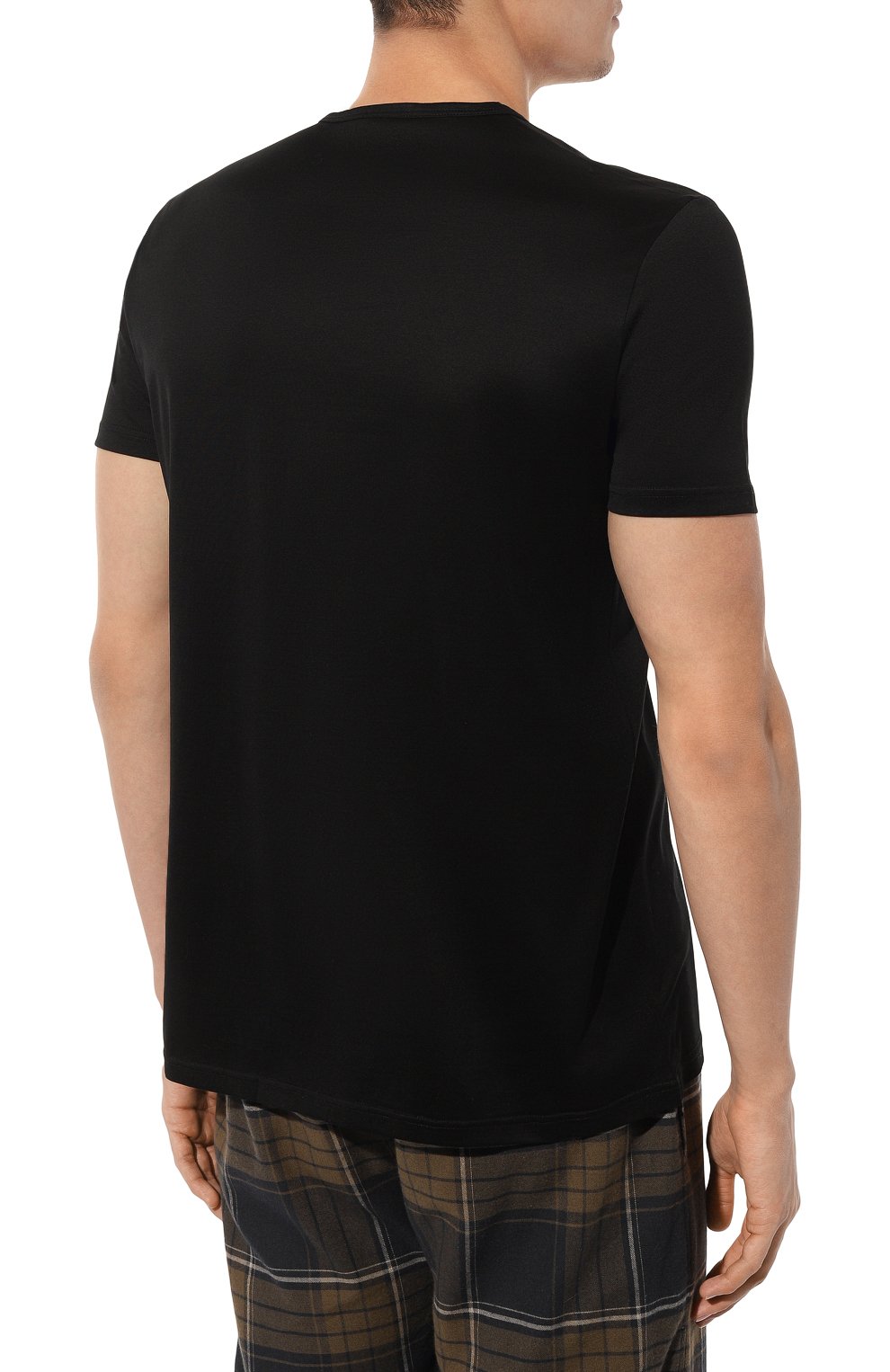Хлопковая футболка ZEGNA, арт. N2M200110, фото 4