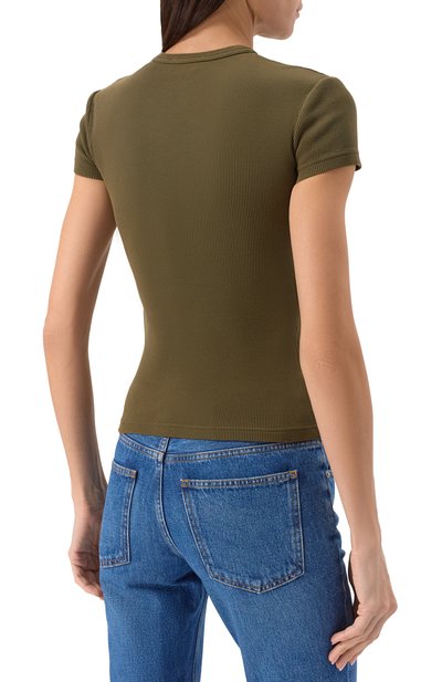 Хлопковая футболка OFF-WHITE, арт. 0WAA065S25JER0015401, фото 4