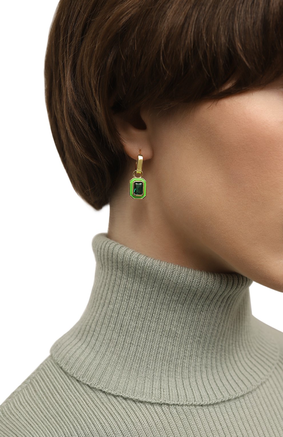 Серьги LUV AJ, арт. ENAM-E-BH-BG-G, фото 2