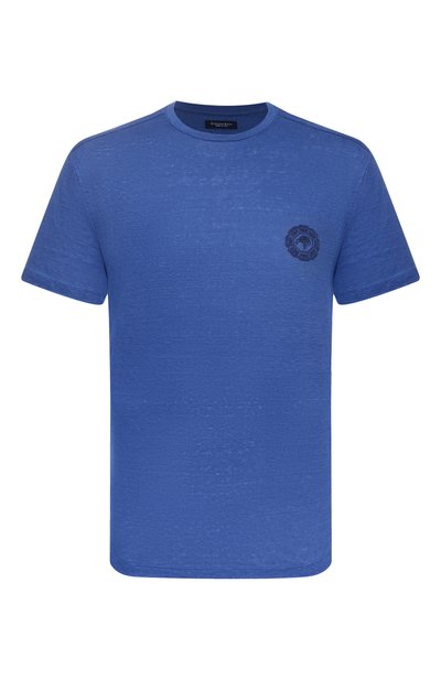 Мужская льняная футболка STEFANO RICCI, арт. MNH5204460/LN