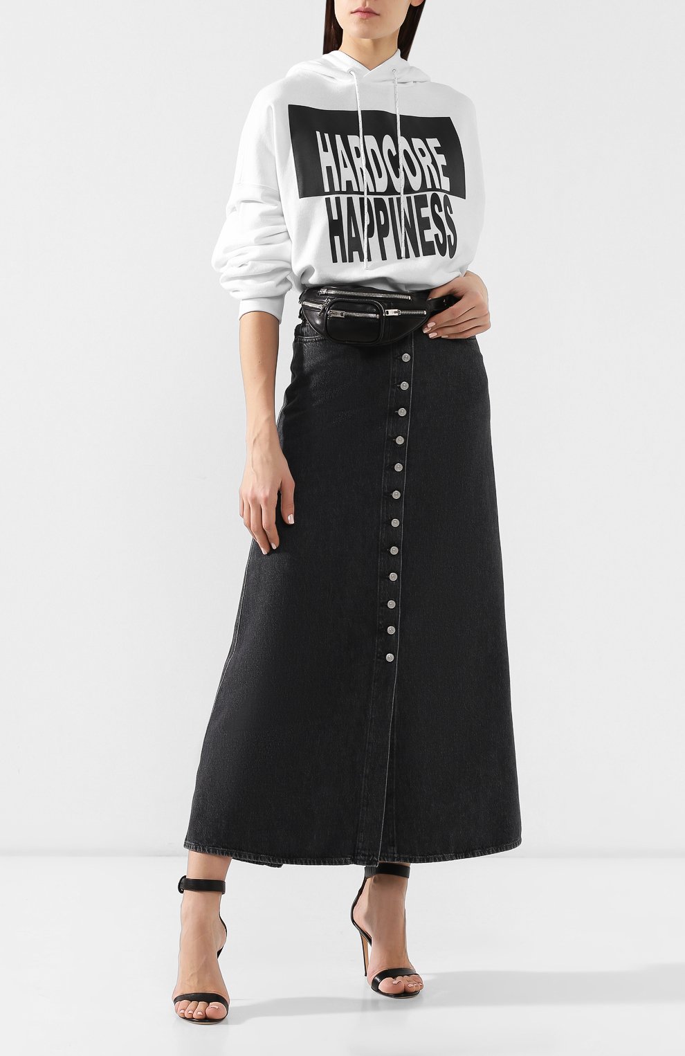 Хлопковое худи MAISON MARGIELA белого цвета по цене 55650 руб., арт. S51GU0040/S25322, фото 2 Хлопковое худи MAISON MARGIELA, арт. S51GU0040/S25322, фото 2