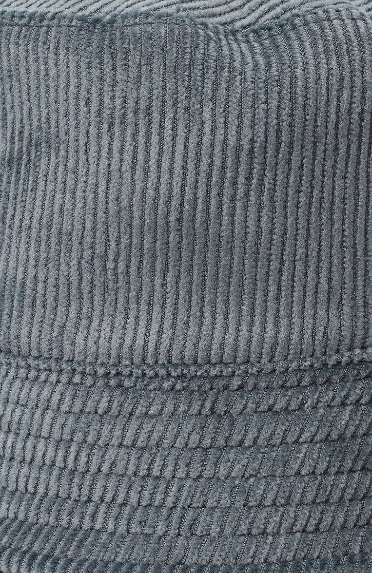 Женская панама из вискозы BRUNELLO CUCINELLI синего цвета, арт. MCAP90188P | Фото 4 (Материал: Текстиль, Вискоза; Материал сплава: Проставлено; Нос: Не проставлено)