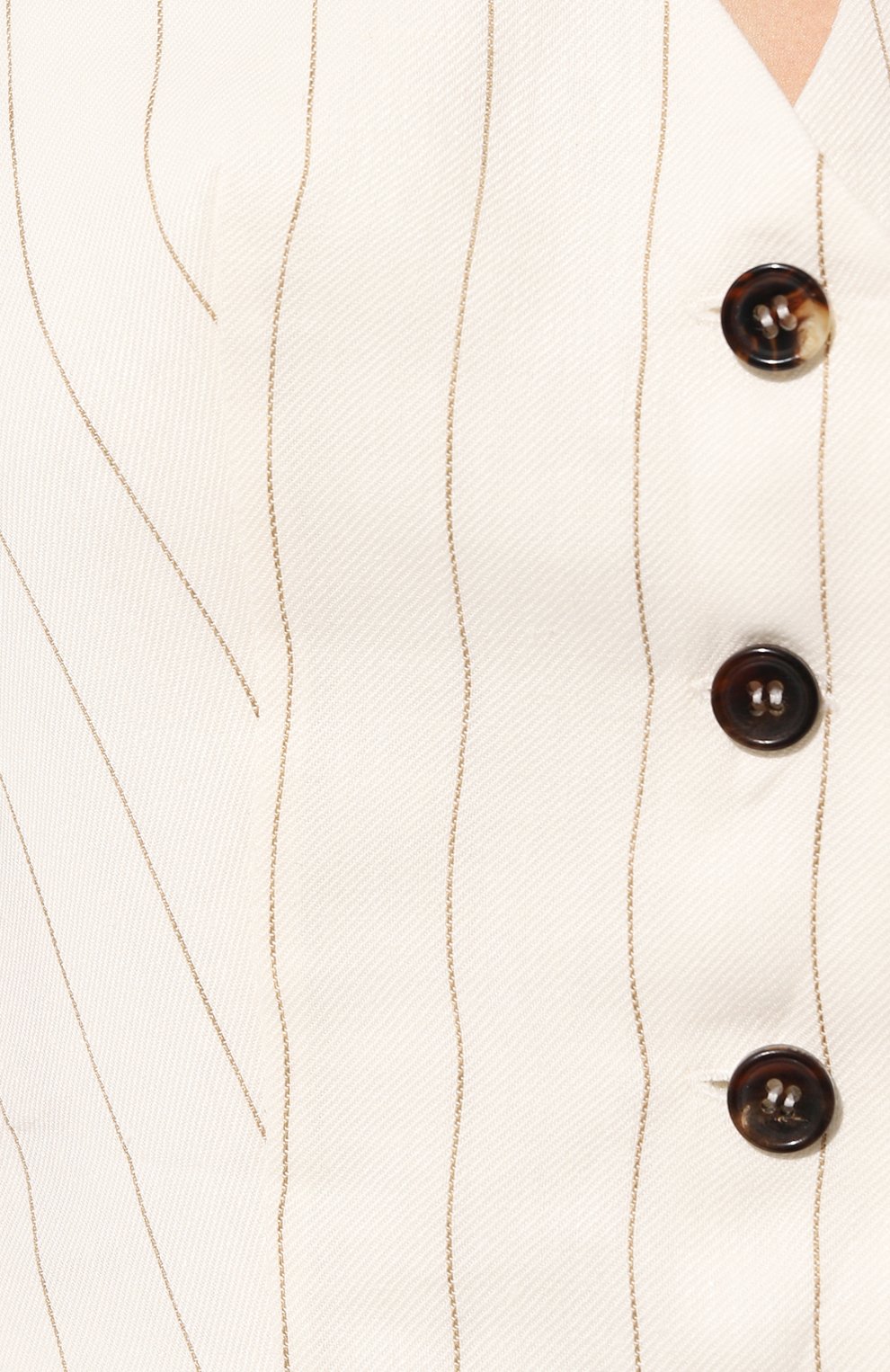 Жилет NOBLE&BRULEE хаки цвета по цене 45000 руб., арт. NB42/040321/20, фото 5 Жилет NOBLE&BRULEE, арт. NB42/040321/20, фото 5