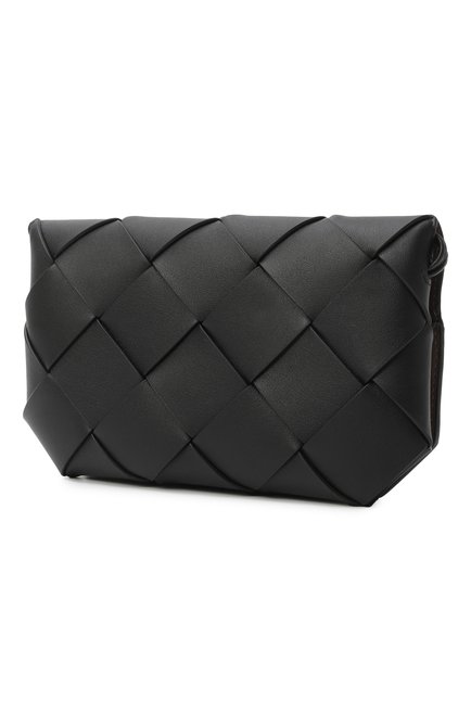 Мужской кожаное портмоне BOTTEGA VENETA черного цвета, арт. 817818/V5AJ1 | Фото 2 (Материал: Натуральная кожа; Материал сплава: Проставлено; Нос: Не проставлено)