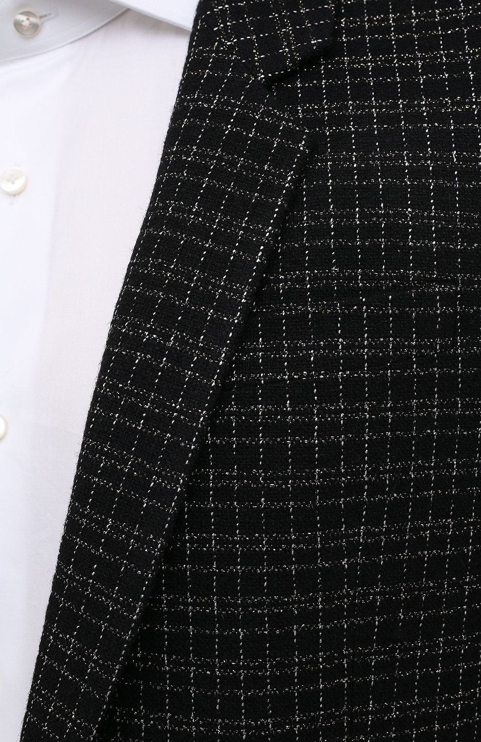 Пиджак из шерсти и вискозы SAINT LAURENT, арт. 644409/Y1C81, фото 5