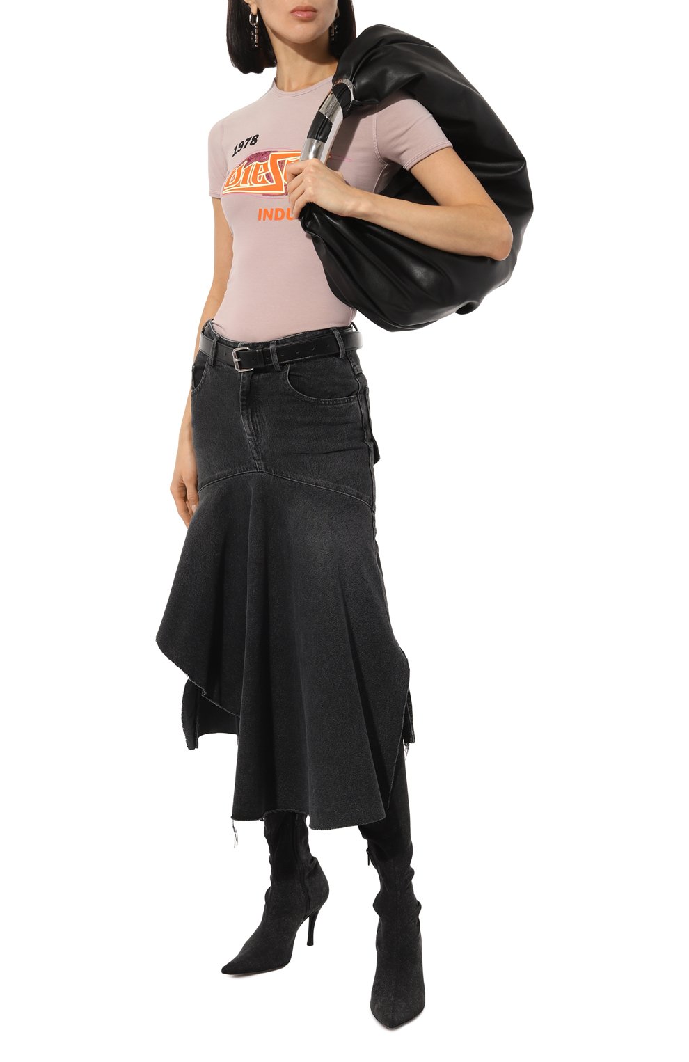 Хлопковая футболка DIESEL, арт. A15383/0QJAP, фото 2