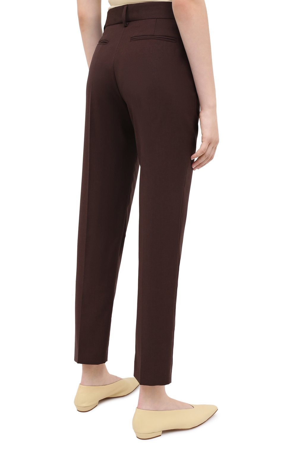 Шерстяные брюки MSGM, арт. 2943MDP06 207601, фото 4