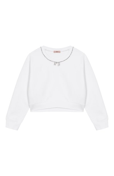 Хлопковый свитшот N21, арт. N210CR/N0487, фото 1