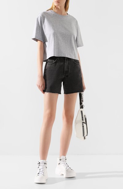 Хлопковая футболка ACNE STUDIOS, арт. AL0092, фото 2