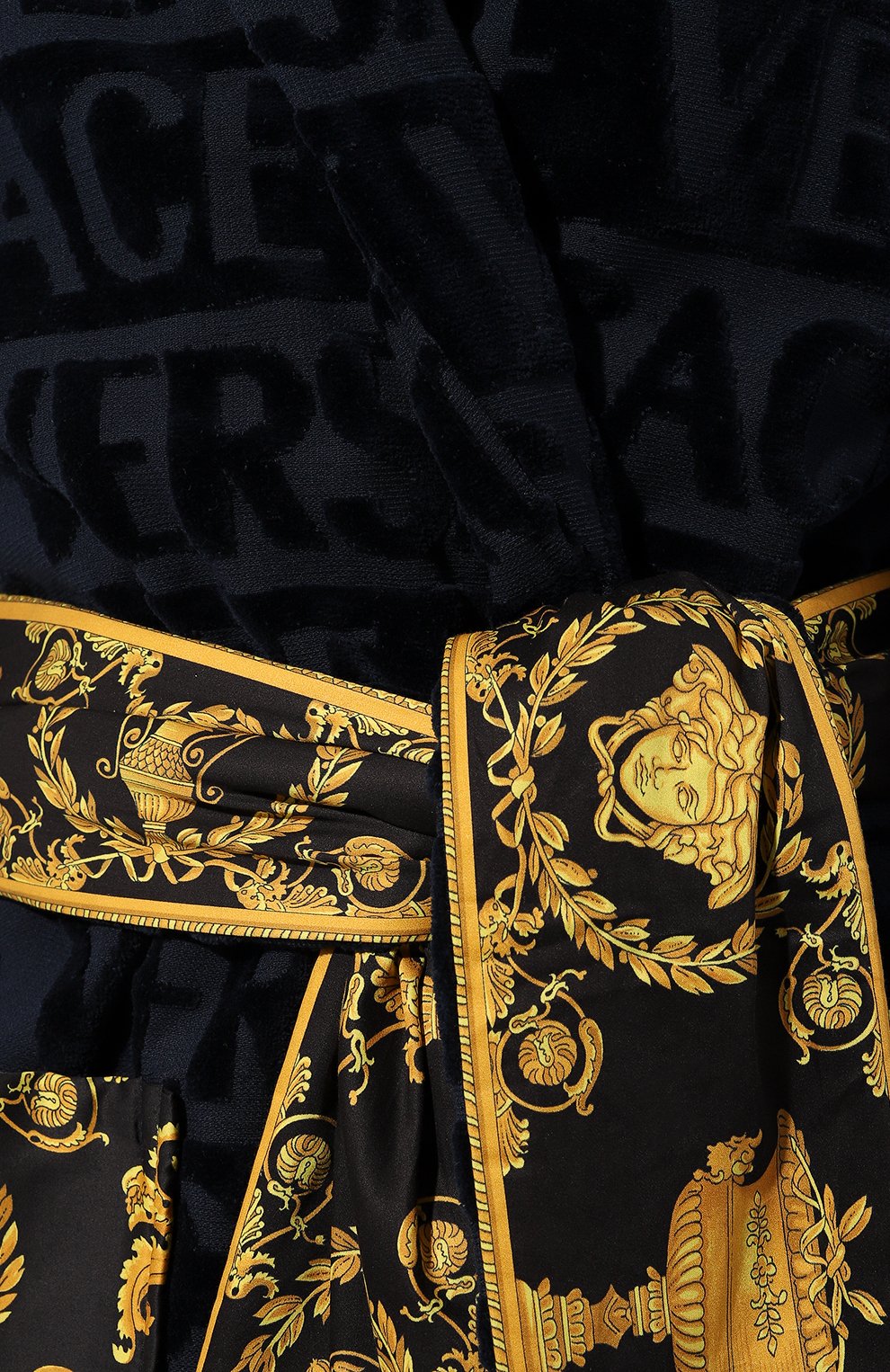 Хлопковый халат VERSACE, арт. ZACJ00008, фото 5