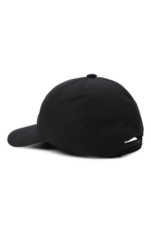 Хлопковая бейсболка Rick Owens RA01F0800/TEEM4 Чёрный  RA01F0800/TEEM4 Фото 2