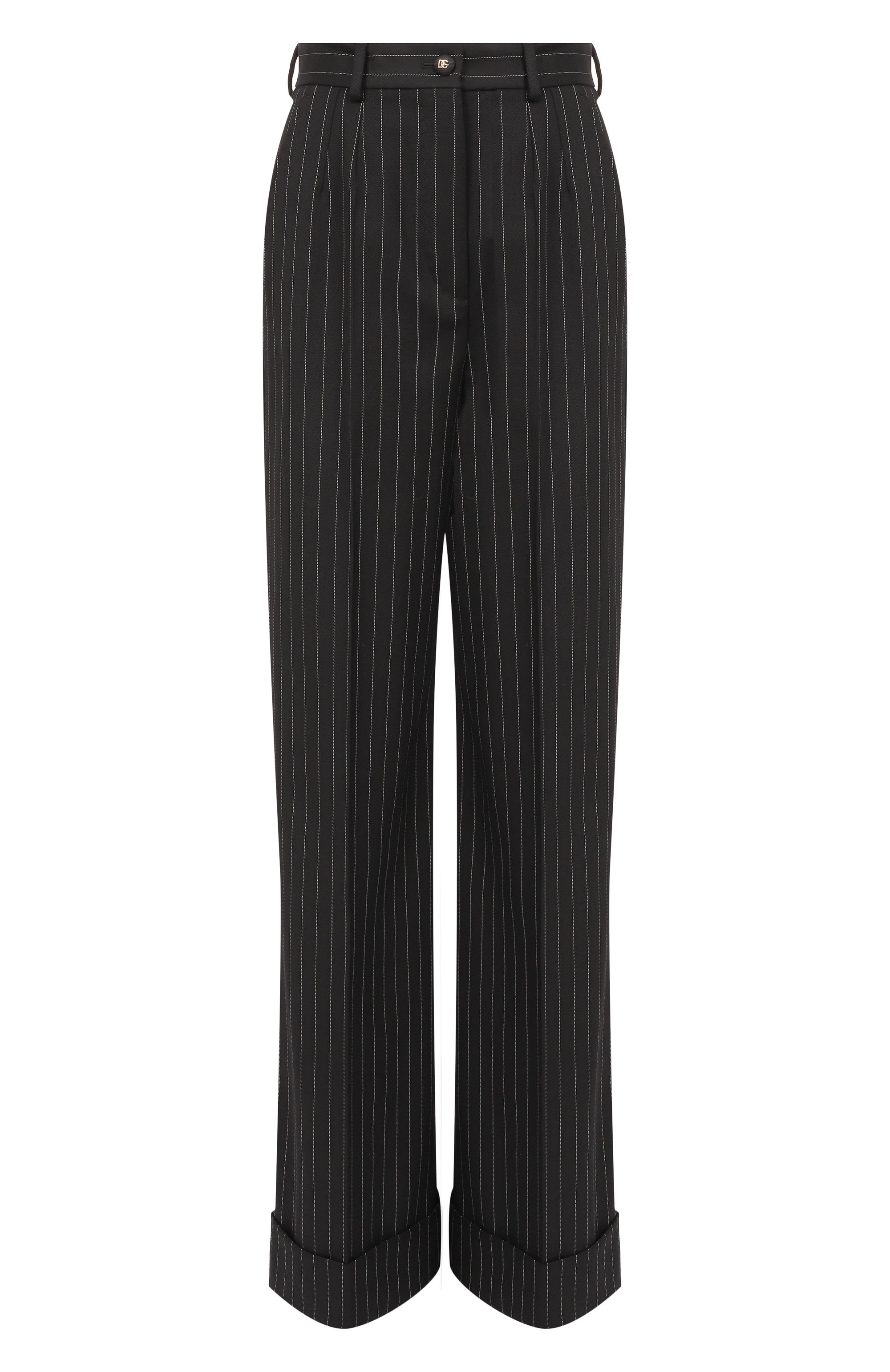 Шерстяные брюки DOLCE & GABBANA, арт. FTBM0T/FRBC0, фото 1