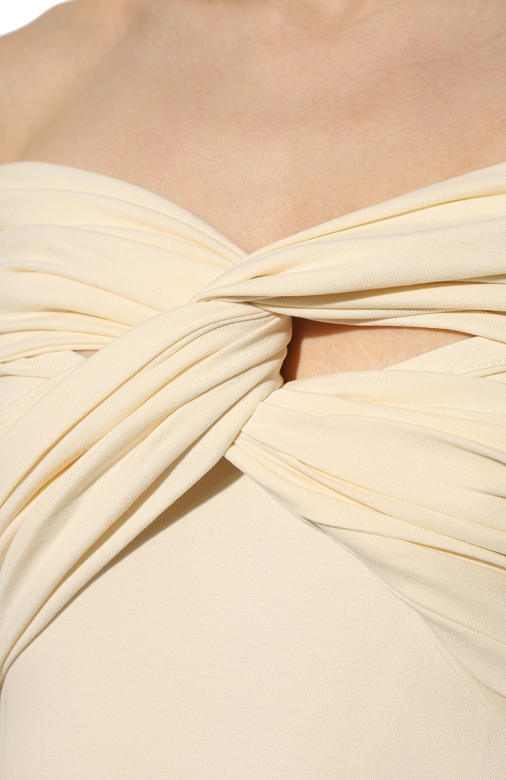 Хлопковое боди KHAITE, арт. 2201134/CERISE, фото 5