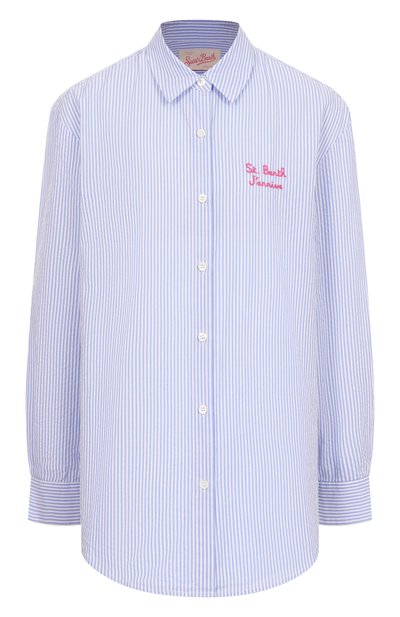 Женская хлопковая рубашка MC2 SAINT BARTH, арт. STBW BRIGITTE EMBRY/04331H