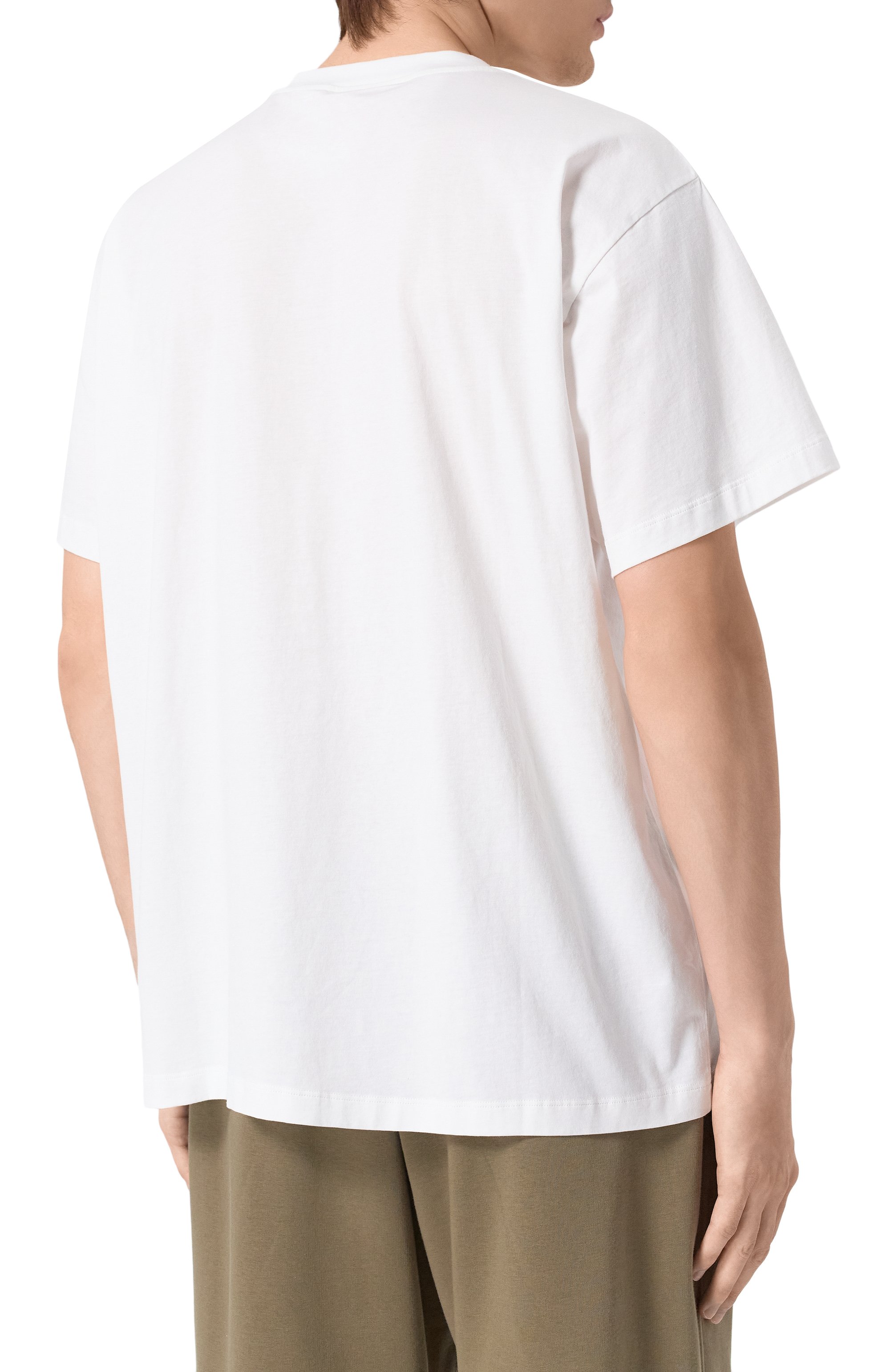 Хлопковая футболка MM6, арт. SH0GC0043/S24312, фото 4