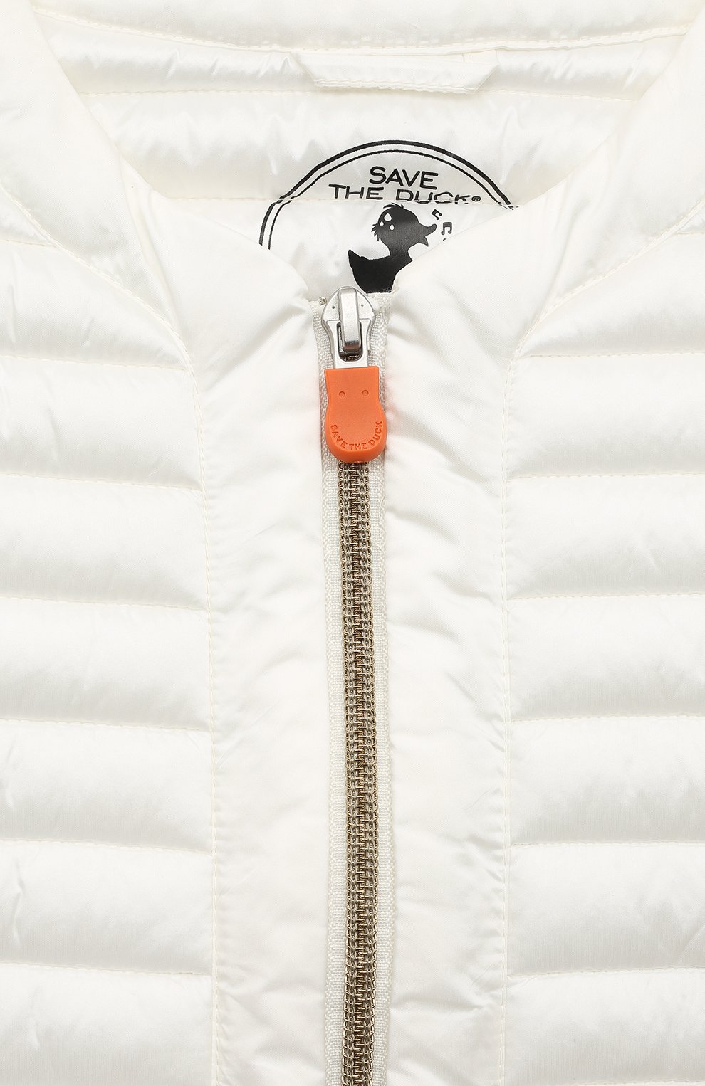 Утепленная куртка SAVE THE DUCK белого цвета по цене 16300 руб., арт. J30614G/VELA/IRIS16/4-8, фото 3 Утепленная куртка SAVE THE DUCK, арт. J30614G/VELA/IRIS16/4-8, фото 3