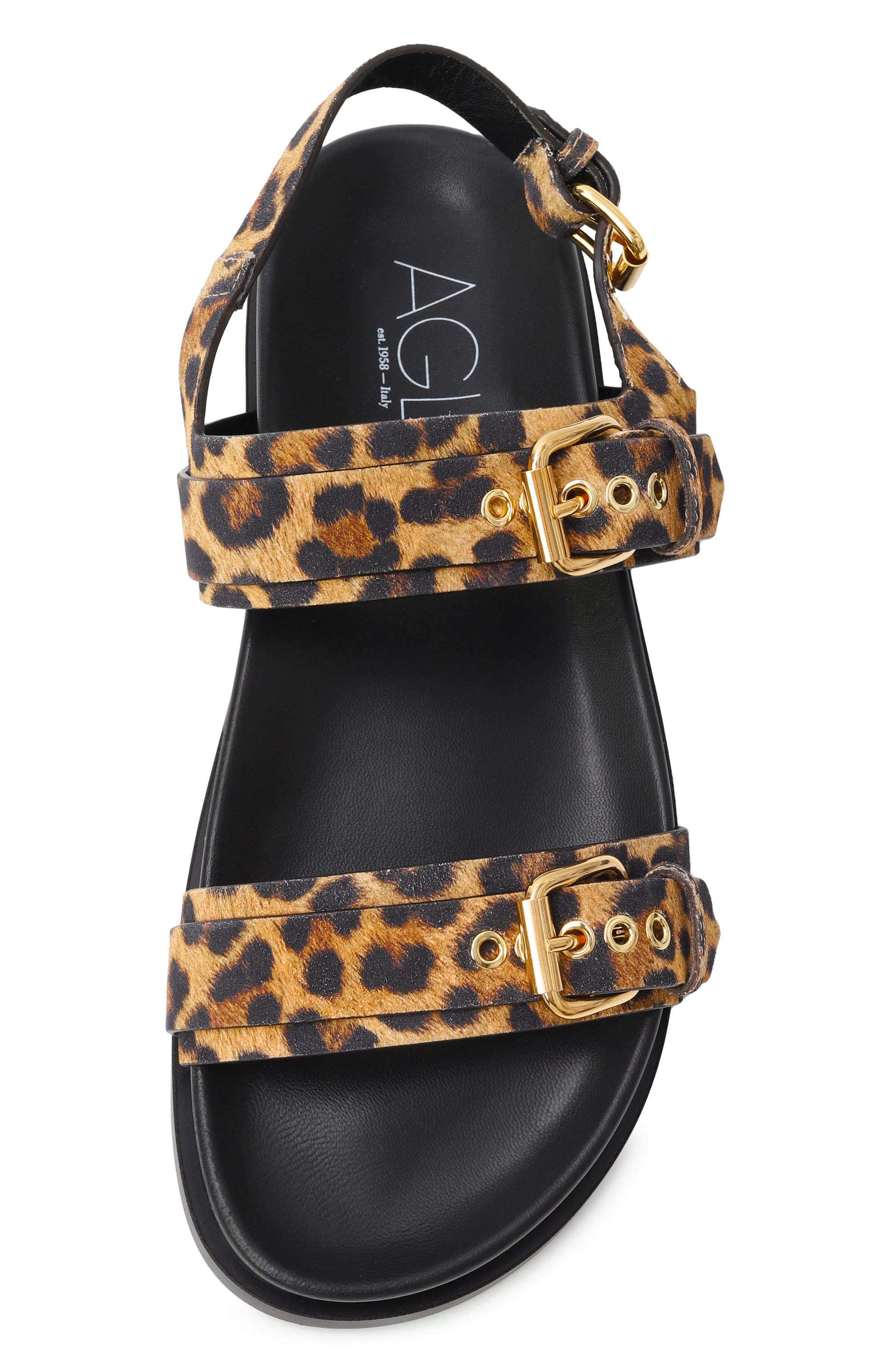 Замшевые сандалии cristina AGL, арт. D690001PG/NAGAL, фото 6