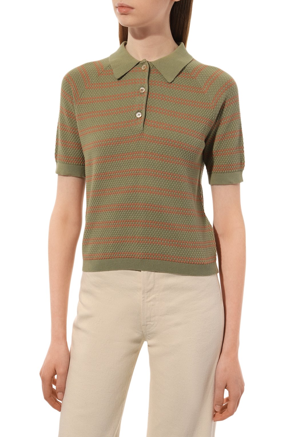 Хлопковое поло ASPESI, арт. 5116/M068, фото 3