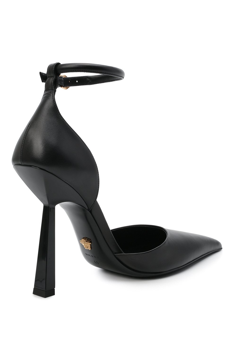 Кожаные туфли VERSACE, арт. DST569P/DVT2P, фото 4