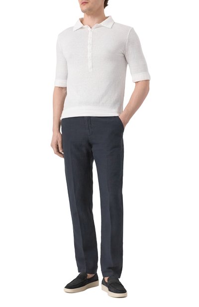 Льняное поло NEVER ENOUGH, арт. MP0007, фото 2