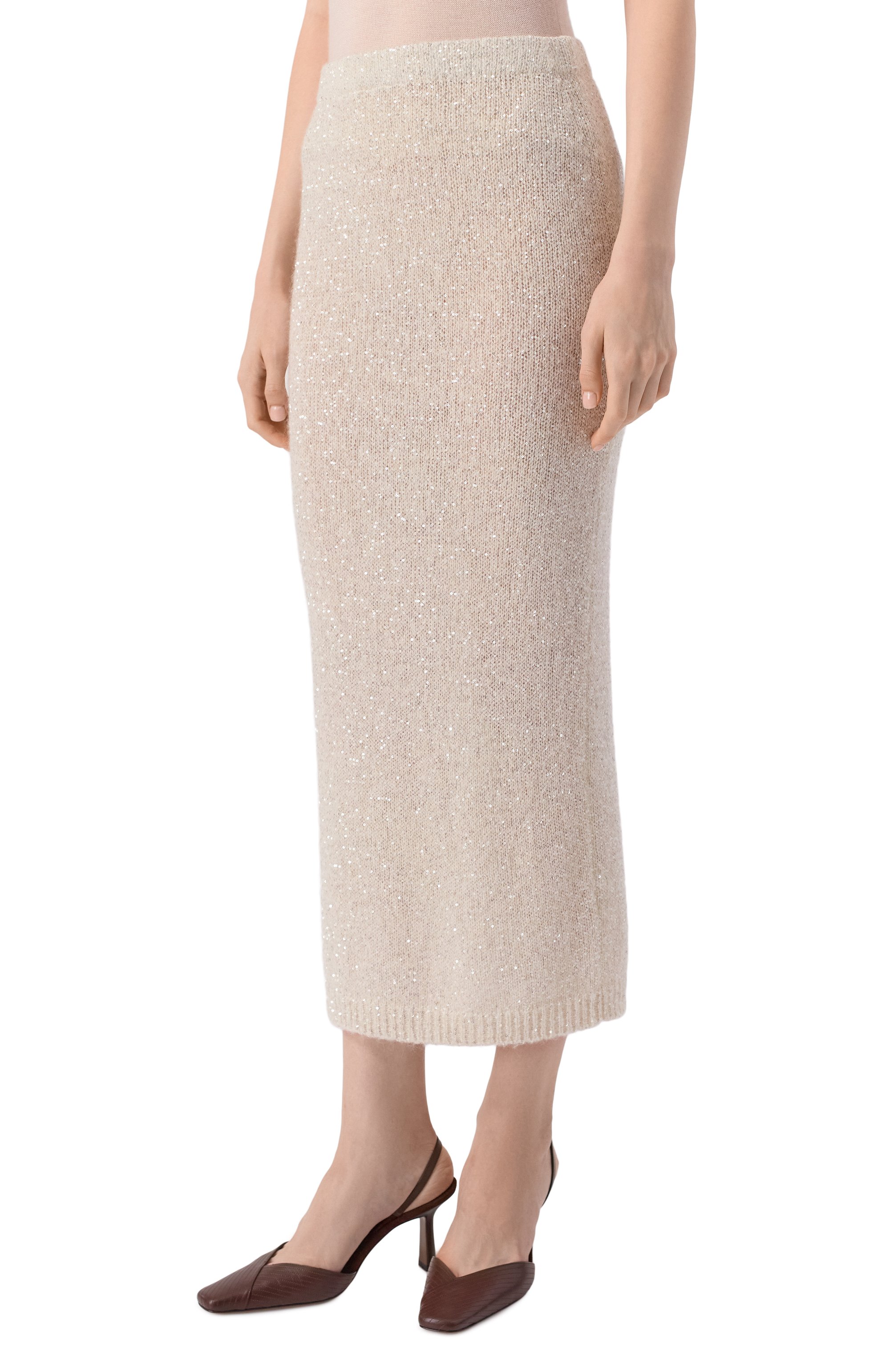 Юбка с отделкой пайетками D.EXTERIOR, арт. 61299, фото 3