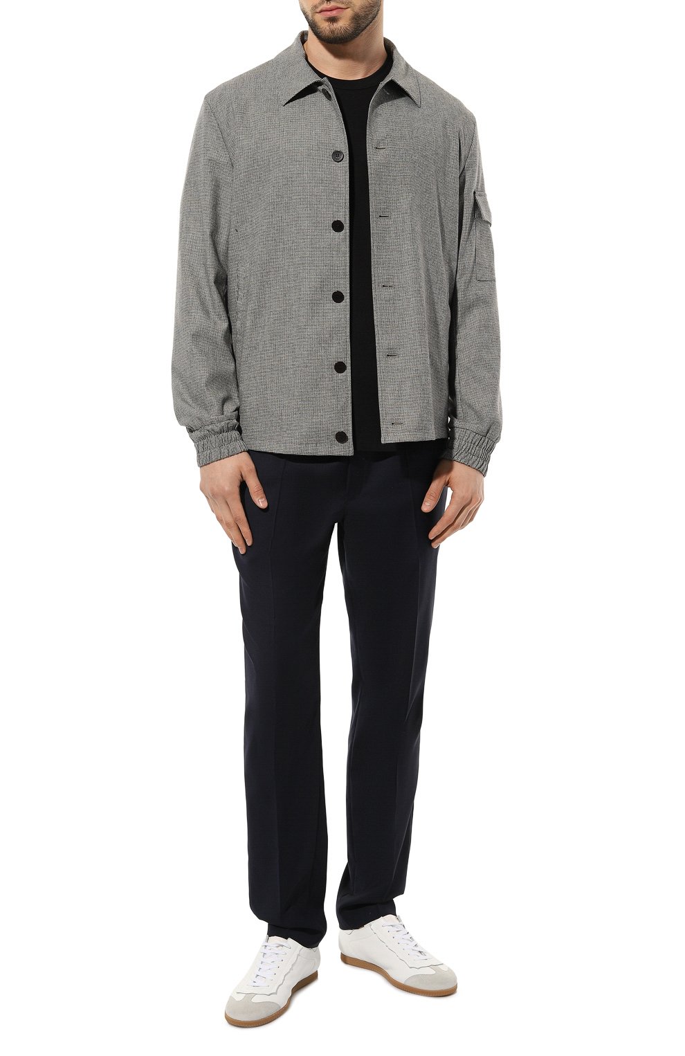 Хлопковая футболка ZEGNA, арт. E7360A5/B760, фото 2