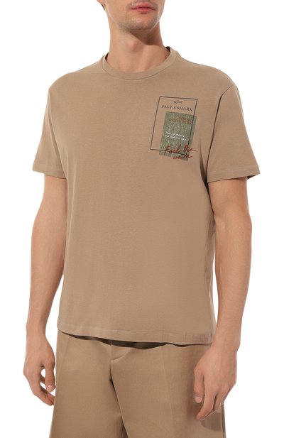 Хлопковая футболка PAUL&SHARK, арт. 14311654, фото 3