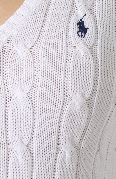 Хлопковый пуловер POLO RALPH LAUREN, арт. 211580008/0S098C09, фото 5