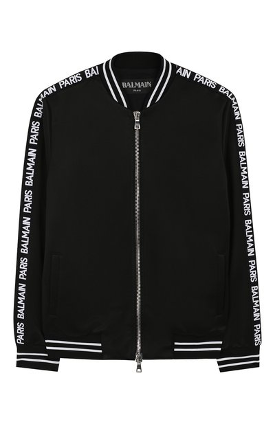 Текстильный бомбер на молнии BALMAIN, арт. 6K2557/KB660/12-16, фото 1