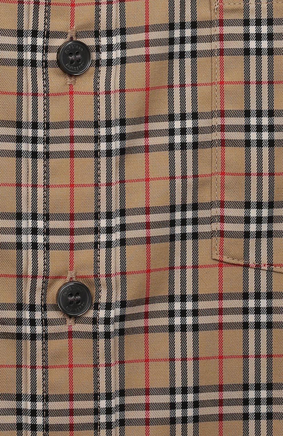 Хлопковая рубашка BURBERRY, арт. 8047745, фото 3