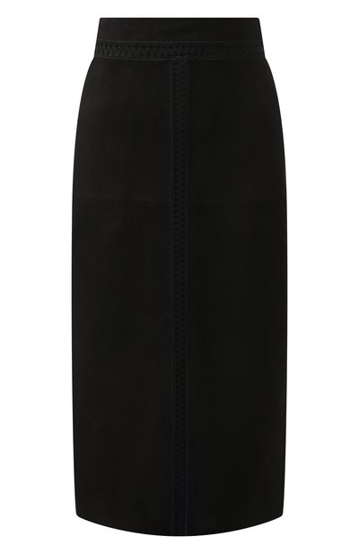 Женская замшевая юбка MVST, арт. ZBET-X1155-2