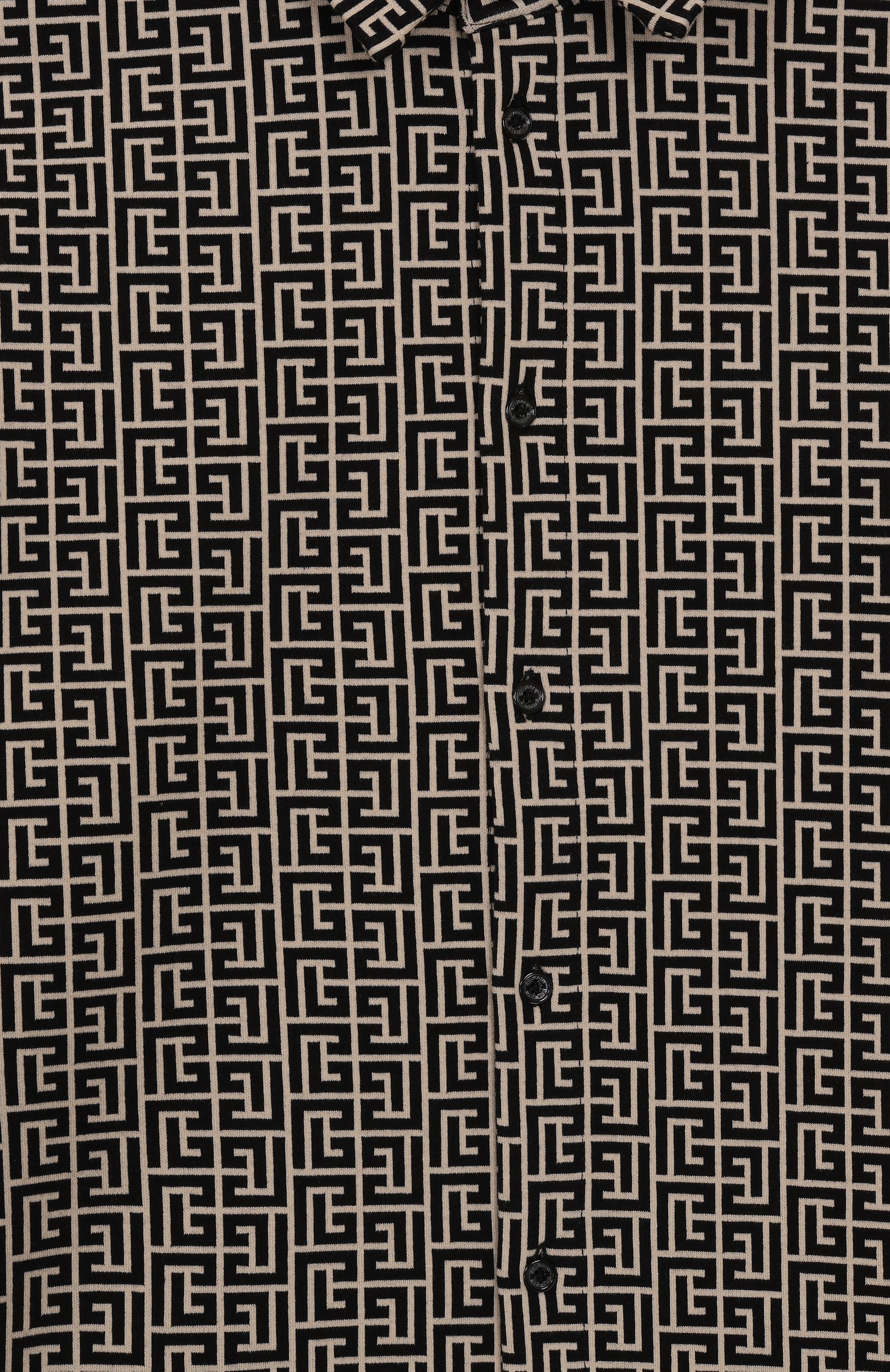 Хлопковая рубашка BALMAIN, арт. BX5P10, фото 3