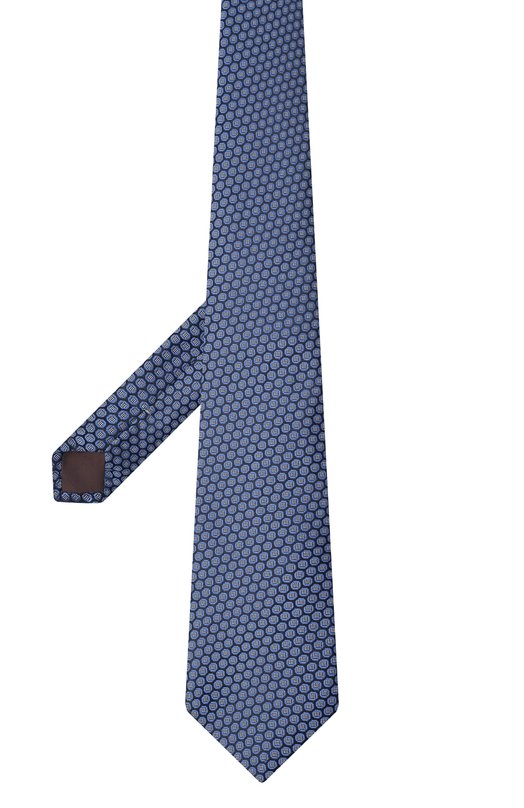 Шелковый галстук Canali 18/HJ04405 Синий  18/HJ04405 Фото 3