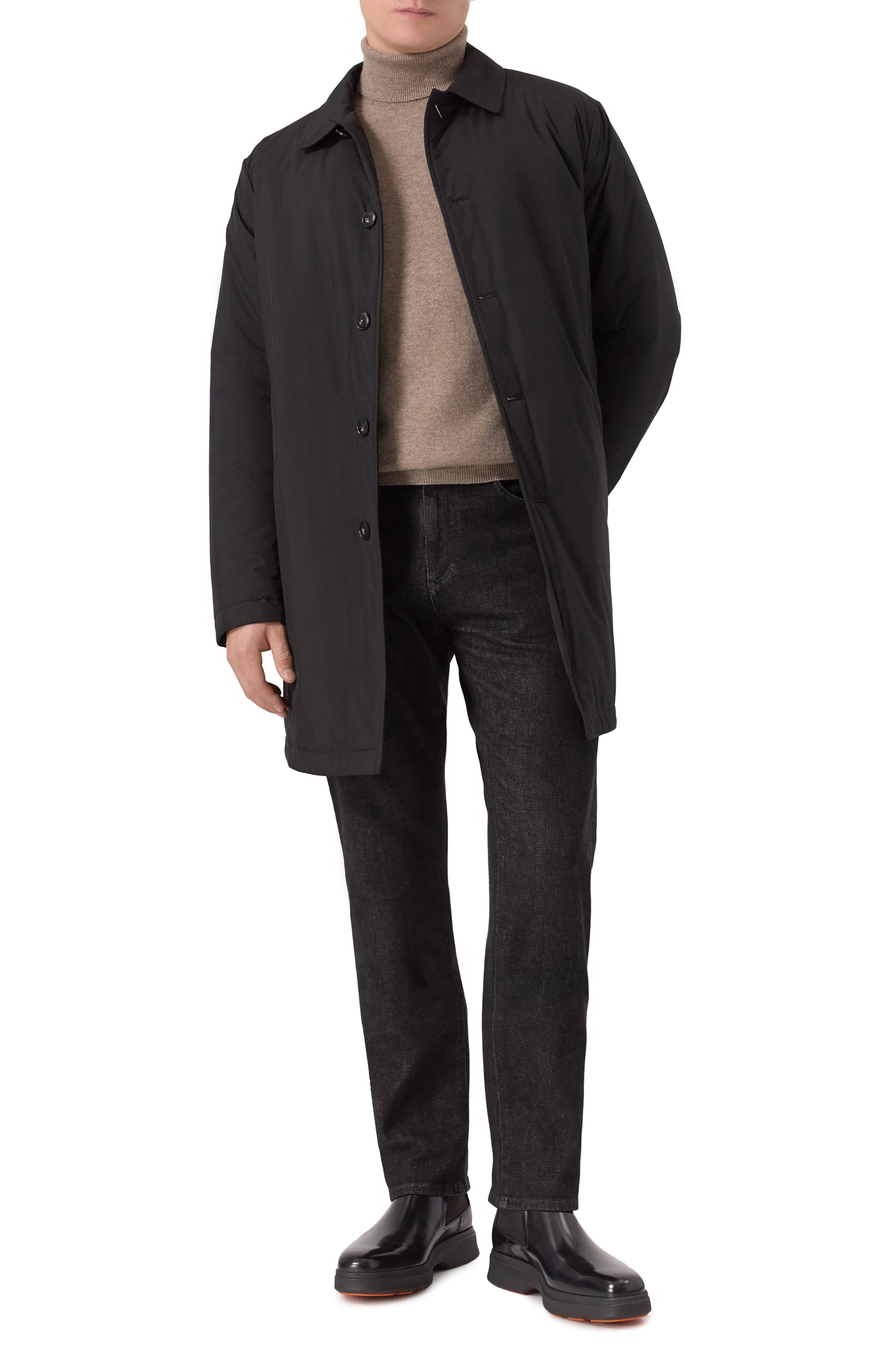 Кожаные челси easy nova SANTONI, арт. MGEG19169NEAXNTG, фото 2