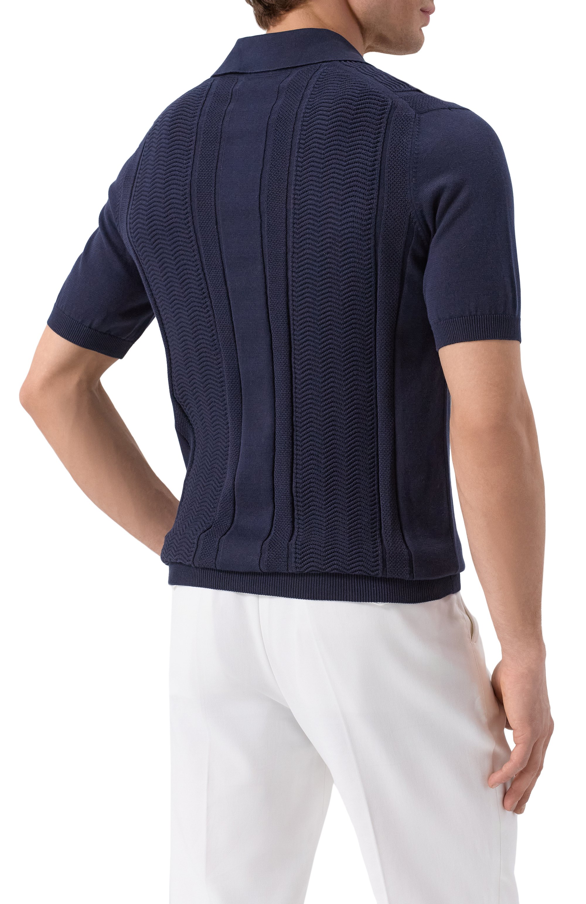 Хлопковое поло BRUNELLO CUCINELLI, арт. M29203305, фото 4