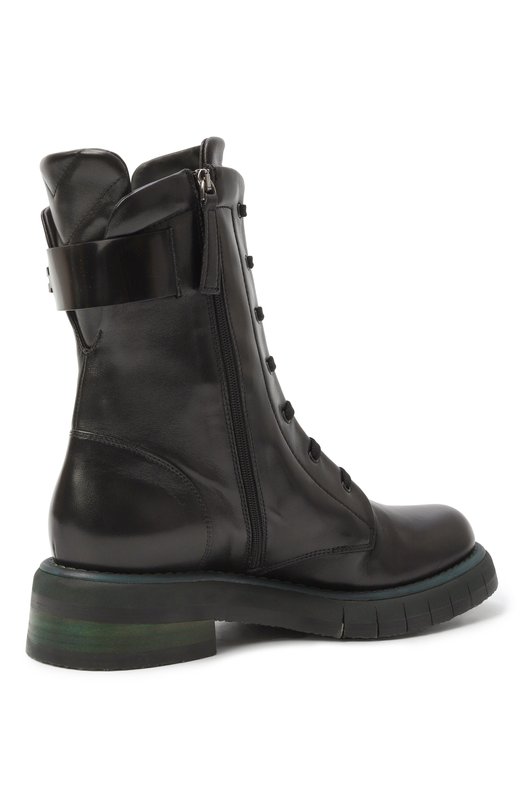 Кожаные ботинки Fabi FD9122/BAR0N Чёрный  FD9122/BAR0N Фото 5