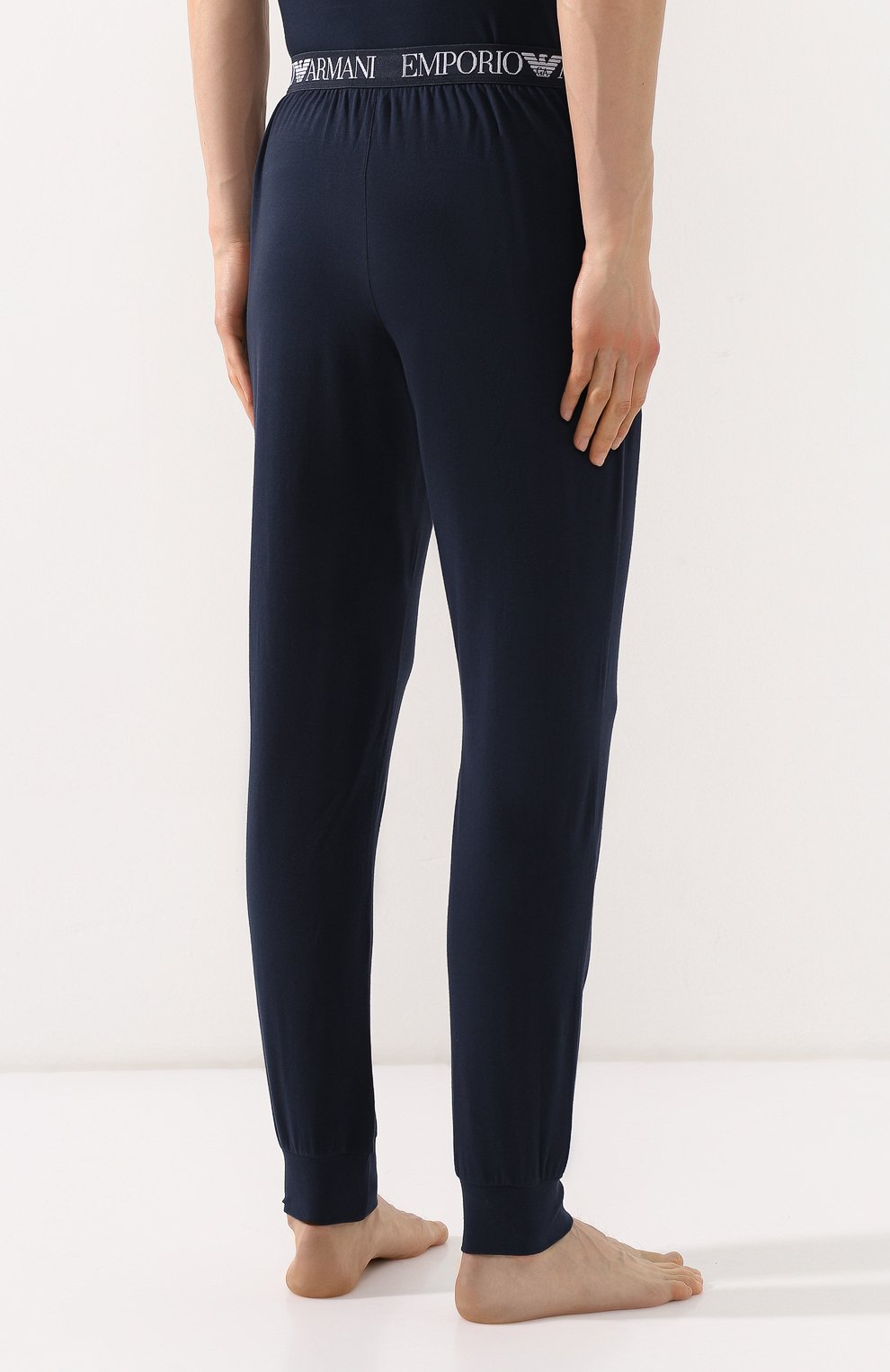 Хлопковые джоггеры EMPORIO ARMANI, арт. 111690/9P720, фото 4
