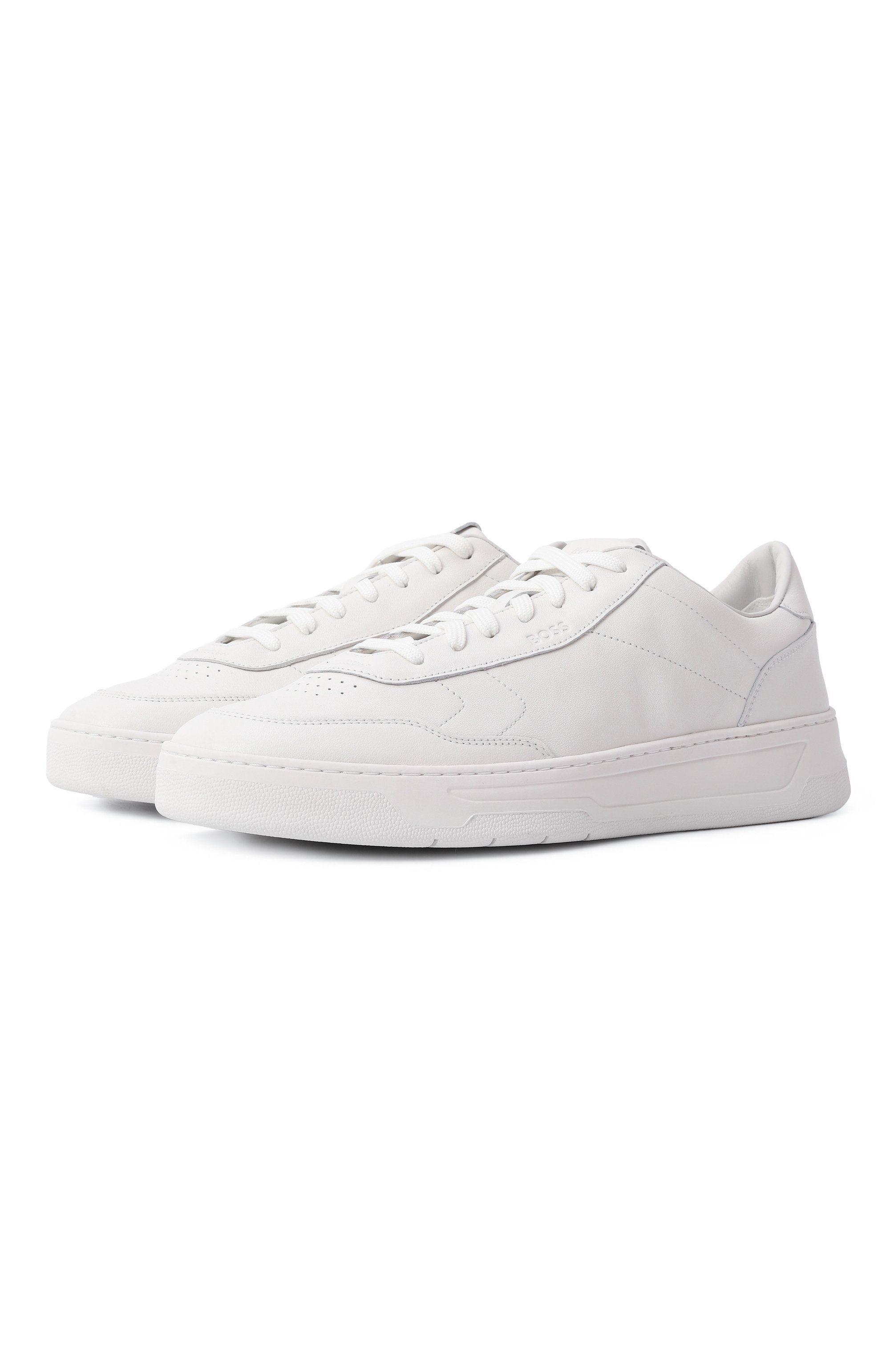 Кожаные кеды baltimore BOSS, арт. 50536484, фото 1