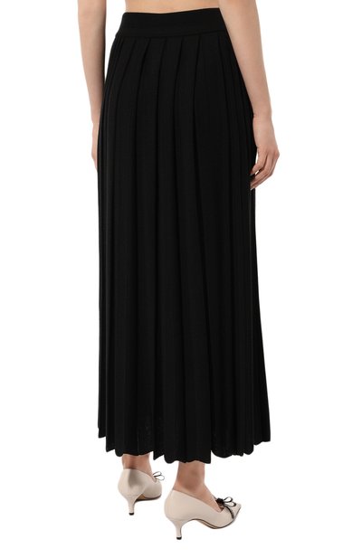 Юбка из шелка и кашемира FREEAGE, арт. W25.SK036.6030.900, фото 4