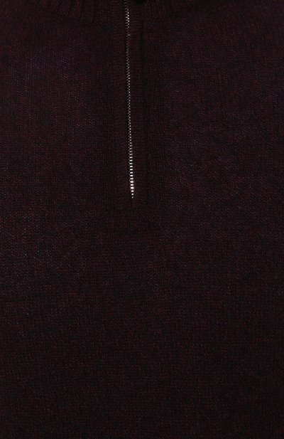 Кашемировый джемпер ANDREA CAMPAGNA бордового цвета по цене 86300 руб., арт. WU25-95501, фото 5 Кашемировый джемпер ANDREA CAMPAGNA, арт. WU25-95501, фото 5