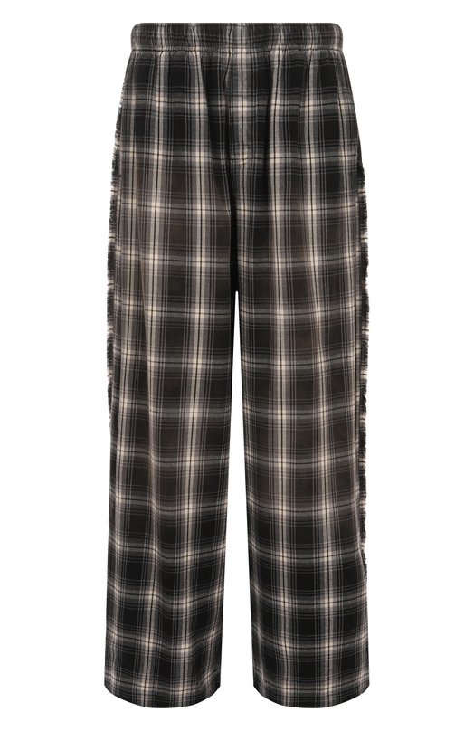 Хлопковые брюки Balenciaga 831379/TRM19 Серый 831379/TRM19