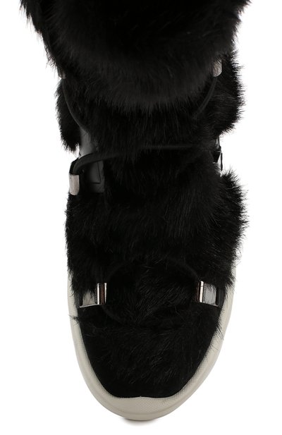 Кожаные сапоги tilda MONCLER, арт. E2-09A-20588-00-01AM8, фото 5