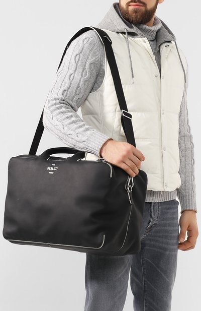 Кожаная дорожная сумка BERLUTI, арт. M177160, фото 5