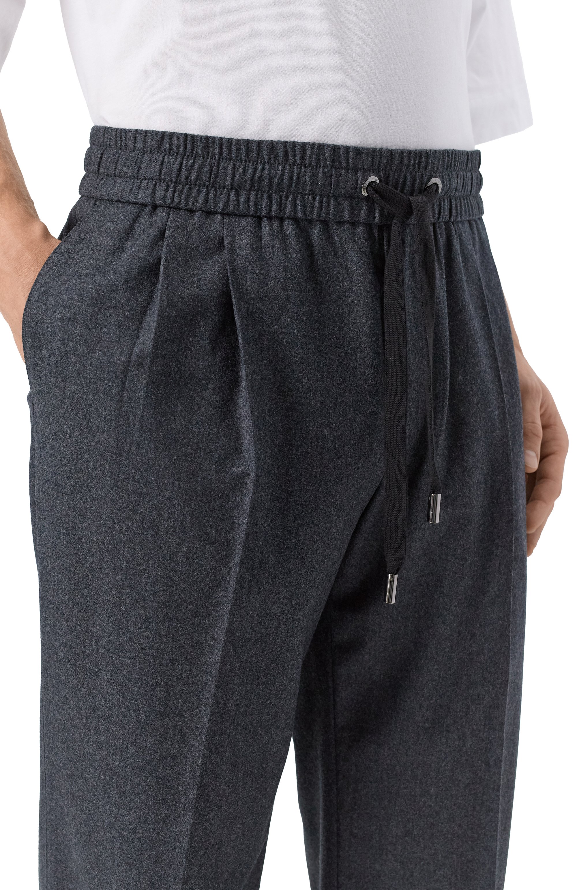 Шерстяные брюки DOLCE & GABBANA, арт. GP0D7T/GI251, фото 5