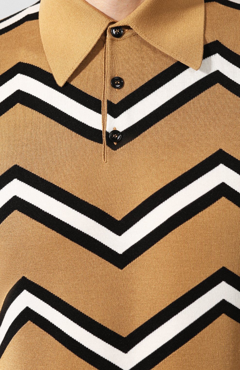 Шелковое поло DOLCE & GABBANA, арт. GXA20T/JASKP, фото 5