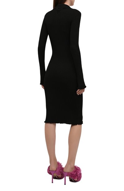 Хлопковое платье BOTTEGA VENETA, арт. 672040/V16U0, фото 4