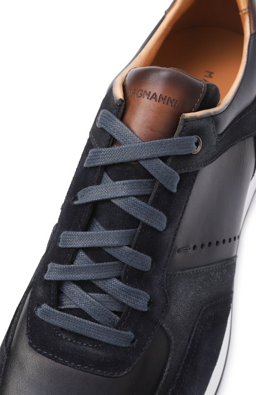 Кожаные кроссовки Sona II Magnanni 24747/CR0STIDIFU Синий  24747/CR0STIDIFU Фото 7