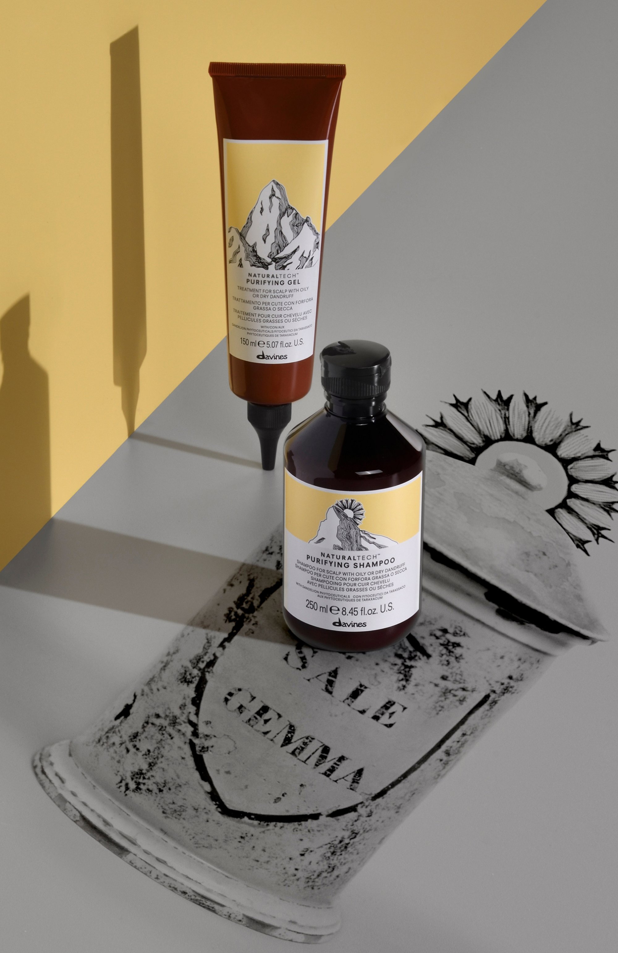 Очищающий шампунь против перхоти purifying (250ml) DAVINES, арт. 71212, фото 2