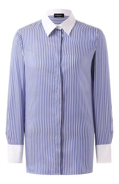 Женская шелковая рубашка KITON, арт. D59429K0981E01